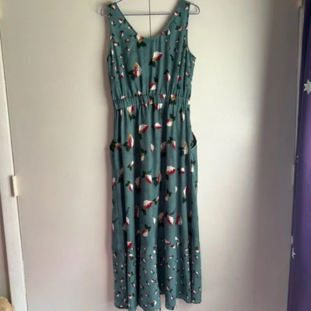 Floral printed long skirt - Picture 5 of 5